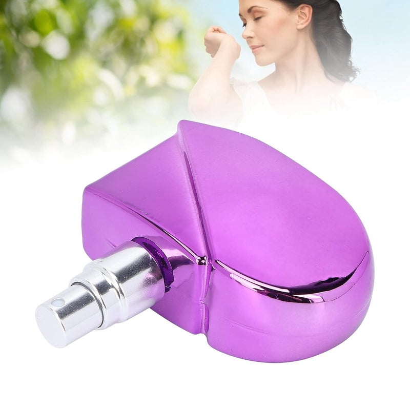 woobles 25ml Heart Shaped Refillable Perfume Atomizer Bottle, Portable Empty Perfume Spray Bottle, for Traveling Outgoing(purple) - Image 5